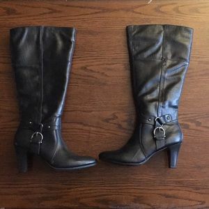 Life Stride yarn #2 wide calf boot